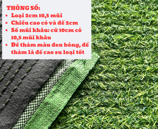 Mẫu 2cm _ 10,5 Mũi Đế Đen