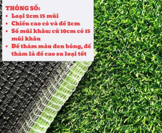 Mẫu 2cm _ 15 Mũi Đế Bóng Đen