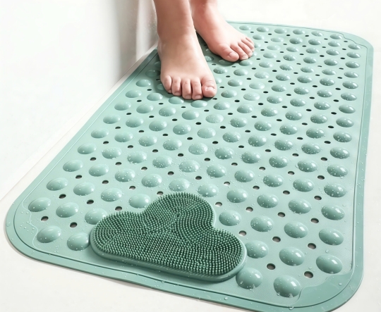 Thảm Chống Trượt Nhà Tắm Massage Chân, Thảm Lót Sàn Nhà Tắm Có Gai Mát Xa Chà Chân