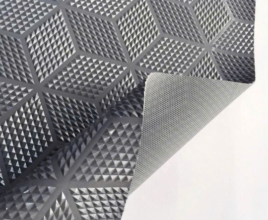 Tấm nhựa trải sàn vân kim cương 3D nổi HM-005