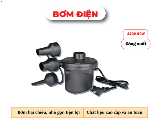 Bơm Điện Mini Dùng Cho - Bể Bơi - Hồ Bơi