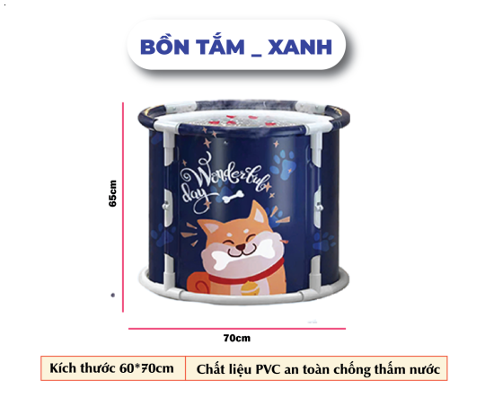 Mã Xanh _ Bồn Tắm Gấp Gọn