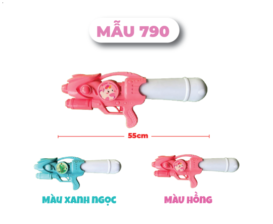 Mẫu 790 _ Súng Phun Nước