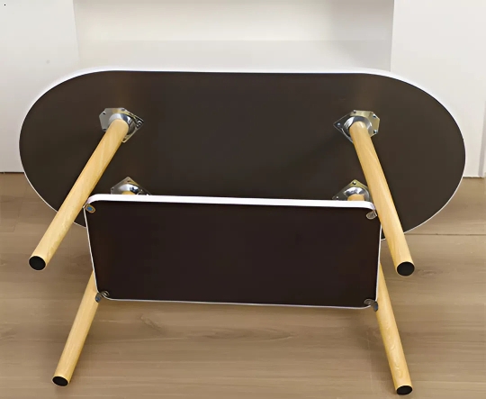 Bàn Trà Chân Gỗ Tự Nhiên