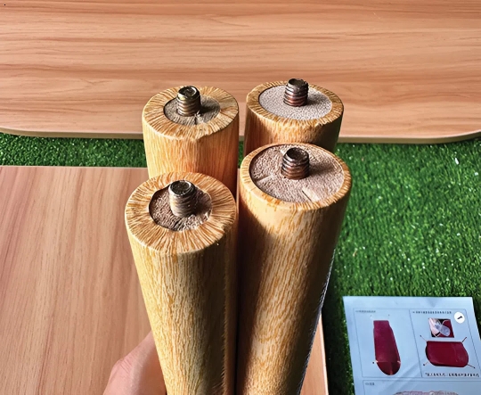 Bàn Trà Chân Gỗ Tự Nhiên